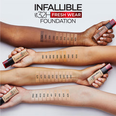 L’Oréal Paris Infallible, resiste sudor, agua y transferencia todo el día