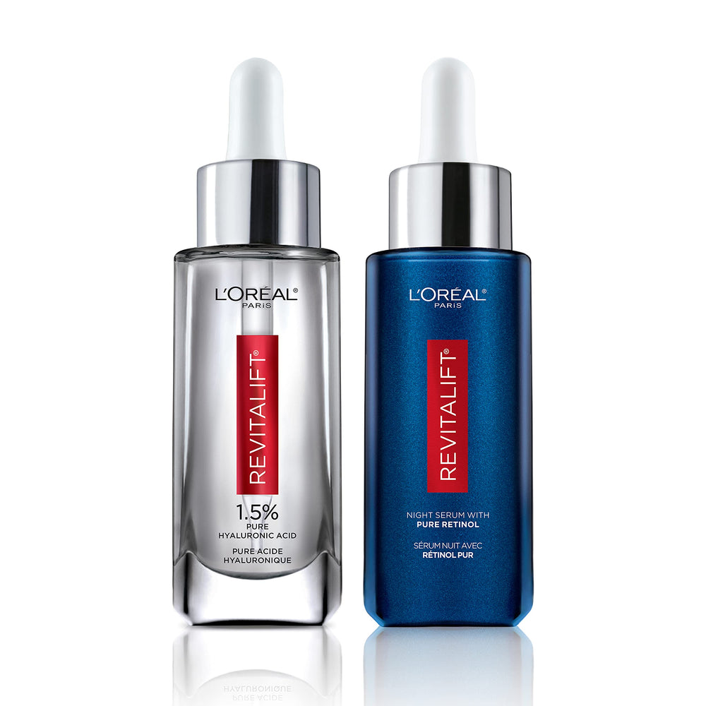 Sérum hialurónico 1.5% de L Oréal Paris Revitalift en frasco para hidratación diaria