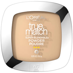 L'Oréal Paris True Match Polvo compacto tono W3 para unificar tono y textura