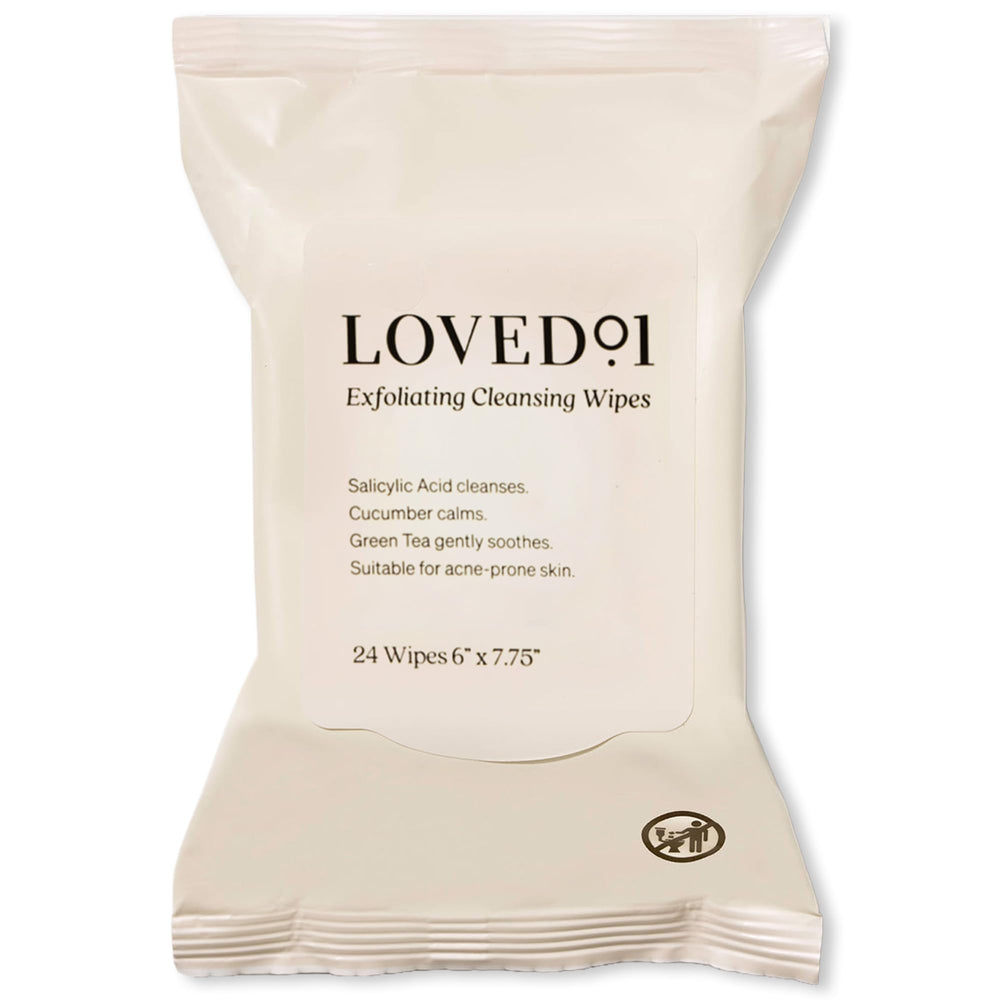 Loved01-toallitas-faciales-y-corporales-acido-salicilico para limpieza suave