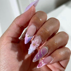 Uñas LPOODDNU con acabado brillante y duradero para uso diario.