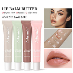 LuckNest balsamo labial, textura brillante para un aspecto luminoso y duradero.