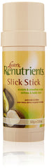 Luster's Renutrients Slick Stick en aplicación, define bordes para un acabado suave y pulido.