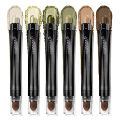 LUXAZA PRO FIREFLIES LIGHT, lápiz sombra crema verde metalizado para una mirada intensa.