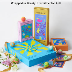 Luxdouce Bombas de baño extasis floral: aromas botánicos para una experiencia floral relajante.