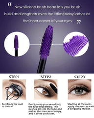LYSdefeu Mascara 5D: volumen y longitud desde la raíz para pestañas llamativas.