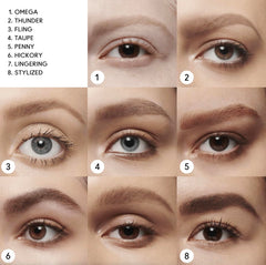 MAC Definidor Pro de Cejas resistente al agua para uso diario.
