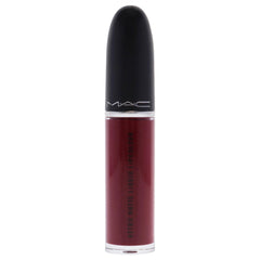 MAC Retro Matte Labial Líquido Baila Conmigo, aplicador preciso.