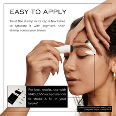 MADLUVV Brow Stamp resistente al sudor: color de larga duración.