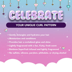 Magical Tresses Afro Unicorn rizos definidos con brillo natural