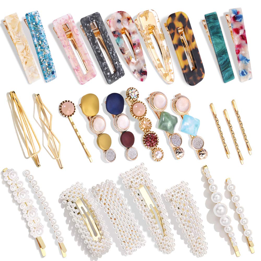 Magicsky Hingwah clip perlas para un look elegante en eventos
