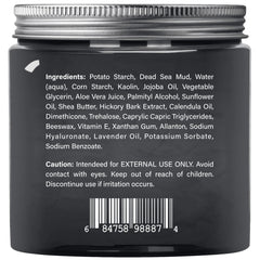 Majestic Pure Dead Sea Mud Mask, textura arcilla que limpia poros con suavidad.