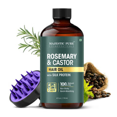 Majestic Pure con aplicador para cabello, aplicación precisa y sin salpicaduras.