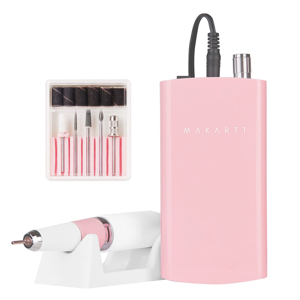 Makartt Malory Nail Drill con cabezal para limado preciso de uñas.