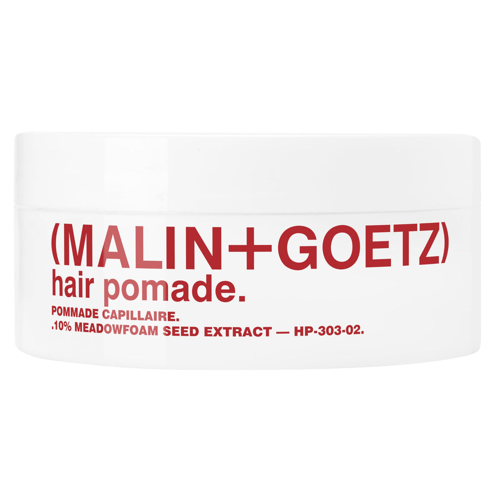 Malin+Goetz Hair Pomade: bote elegante para definición sin peso