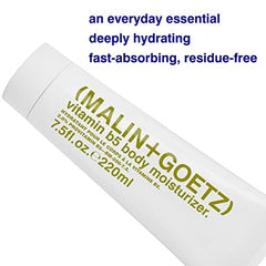 MALIN+GOETZ Vitamin B5, textura cremosa que se absorbe rápido.