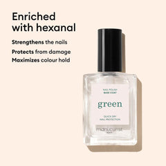 Manucurist base coat, aceite de aguacate para uñas más flexibles