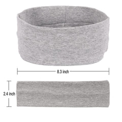 MapofBeauty diadema algodón, ajuste suave, ideal para correr y sesiones de gimnasio.