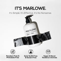MARLOWE No.103 bano corporal, uso diario para despertar la piel y sentidos.