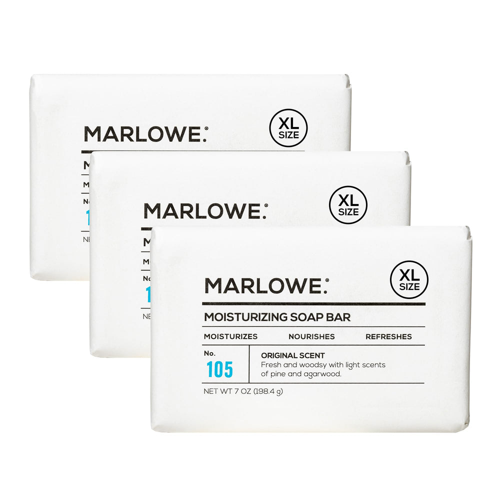MARLOWE No.105 barra jabón hidratante para piel suave y limpia