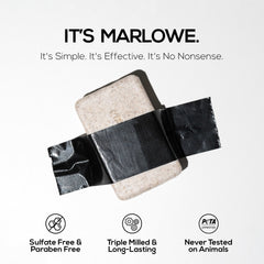 MARLOWE No. 102 barra exfoliante santal: ayuda a una textura más uniforme.