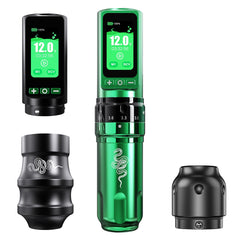 Mast Tattoo Gun Pen con baterías de 3000mAh para sesiones prolongadas.