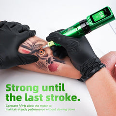 Mast Tattoo Gun Pen rango de trazo de 2.4 a 4.2 mm para estilos variados.