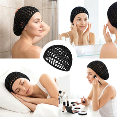 Gorro malla para ducha y uso diario Matwsec, cómodo y práctico.