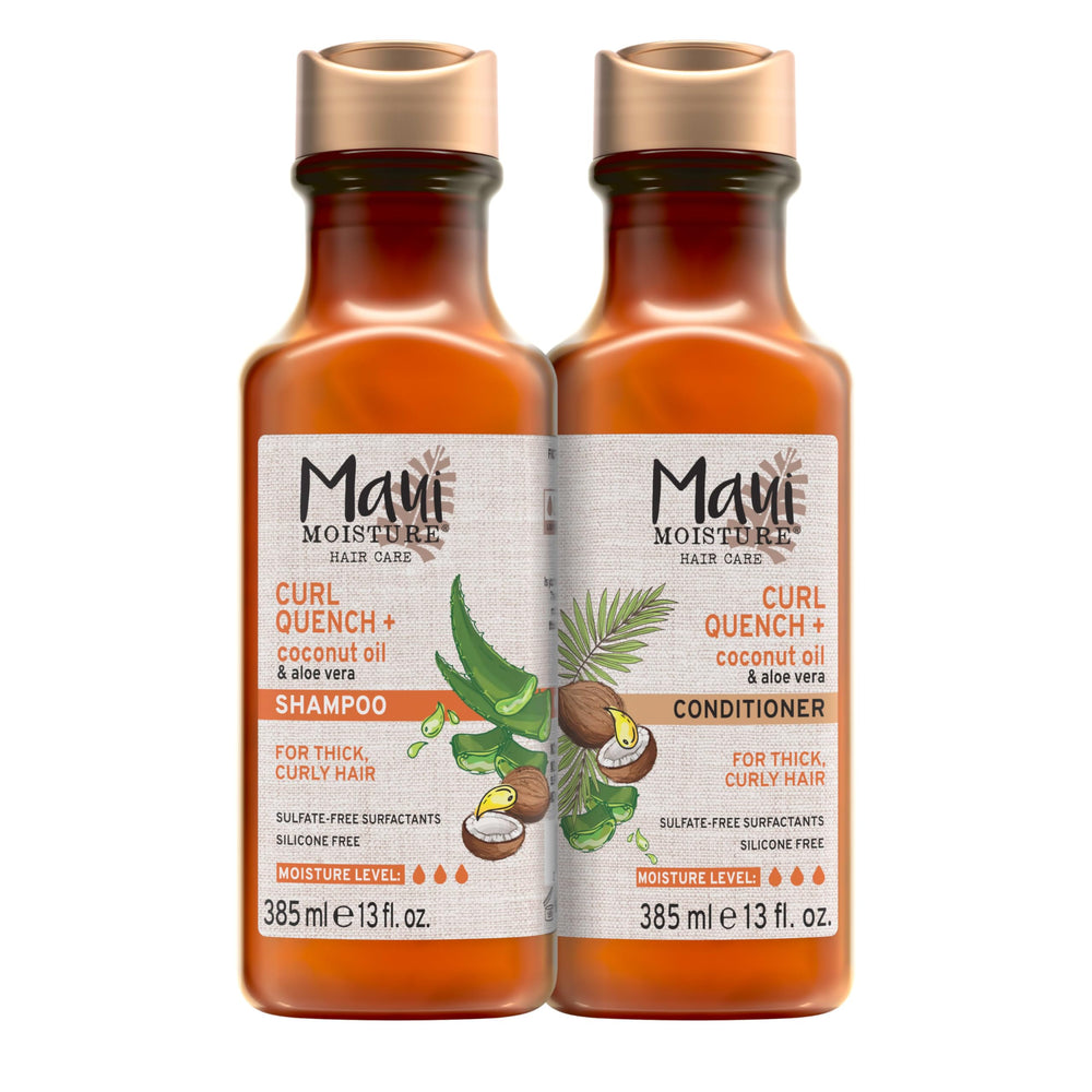 Maui Moisture champú hidratante para rizos en botella con aceite de coco