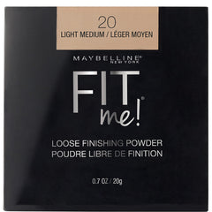 MAYBELLINE Fit Me polvo suelto fijador, controla el brillo y fija la base