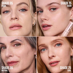 Maybelline Lifter Serum Concealer ingredientes peptidos mejora elasticidad leve