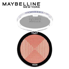 MAYBELLINE Facestudio Master Chrome muestra color rosado dorado en piel