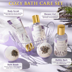 MAYICIVO exfoliante corporal lavanda, elimina células muertas y suaviza la piel