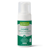 Medline Remedy No-Rinse Foam Cleanser en botella, limpieza suave para piel delicada.