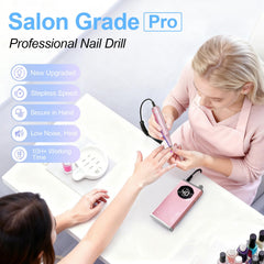 Conjunto profesional Melodly con puntas doradas para limar y pulir
