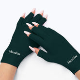 Guantes UV MelodySusie protegen las manos durante la manicura con alta protección UV.