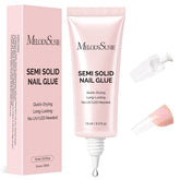 MelodySusie pegamento de uñas en bote para fijación rápida y segura.