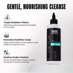 Miche Beauty Detox Shampoo: envase frontal, presentación elegante para tu baño.