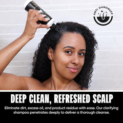 Miche Beauty Detox Shampoo: textura y espuma que enriquecen la experiencia de lavado.