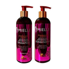 Mielle Granada y Miel acondicionador para desenredar y definir rizos