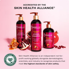 Mielle Organics Granada y Miel Espuma cremosa de lavado: limpieza suave sin resecar.