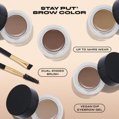 Milani color para cejas de larga duración, aplicación suave