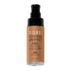 Milani Conceal + Perfect textura cremosa que se desliza fácilmente al aplicar.