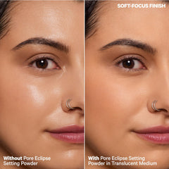 Milk Makeup Pore Eclipse acabado mate suave sin residuo blanco.