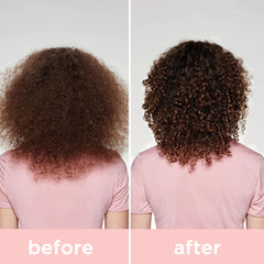 milk_shake Curl Passion Definidor Gel textura rizos con brillo suave.