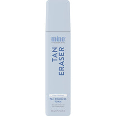MINETAN espuma-erasor-bronceado, elimina restos para una piel suave y lista para el siguiente bronceado