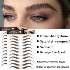Miotorio cejas hairlike, diseño realista para un acabado suave.