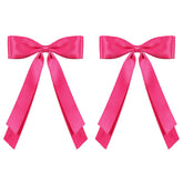 Miroksh lazo satén rosa fucsia para pelo, añade elegancia diaria.