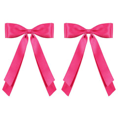 Miroksh lazo satén rosa fucsia para pelo, añade elegancia diaria.