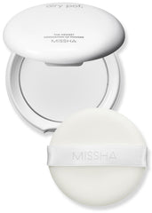 MISSHA Airy Pot polvo traslúcido compacto, acabado mate natural para piel suave.